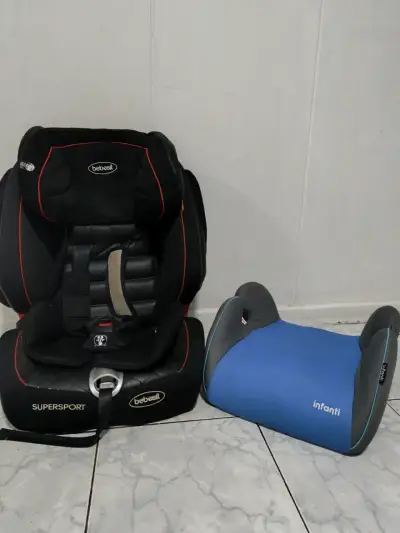 Silla y alzador para auto - miniatura 1