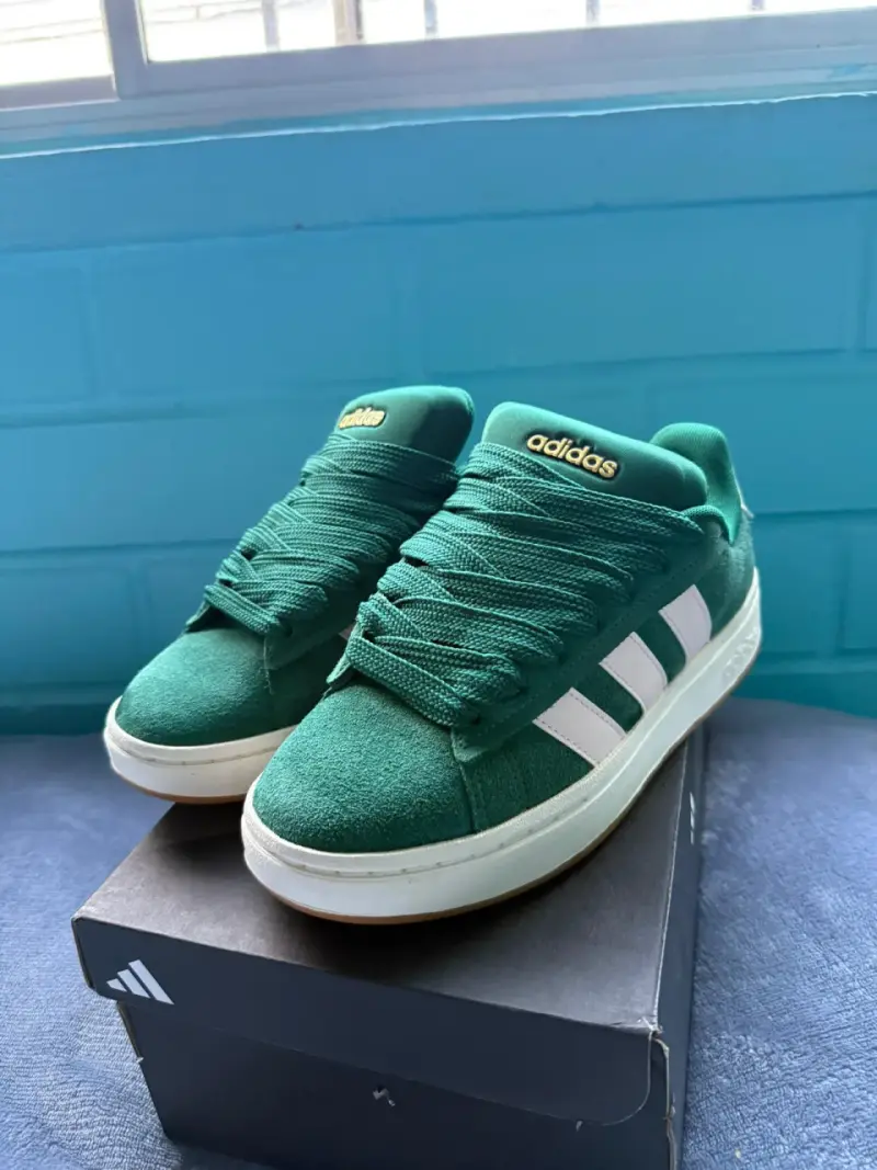 Zapatillas Adidas alpha court verdes - 2