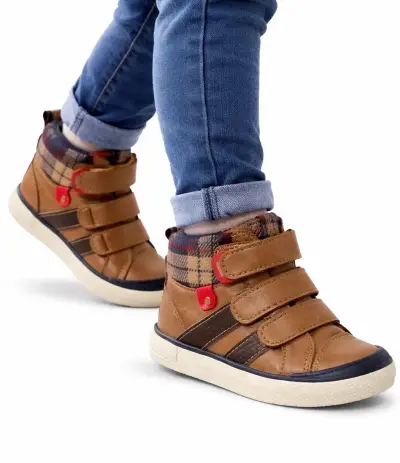 Botines infantiles  café - miniatura 1