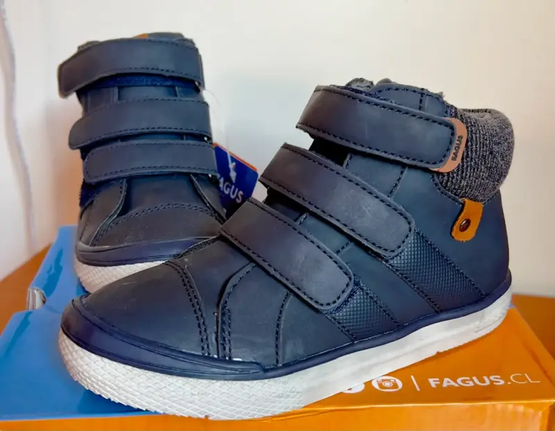 Zapatillas botines azul marino - 2