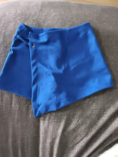 Falda Short corta azul - miniatura 1