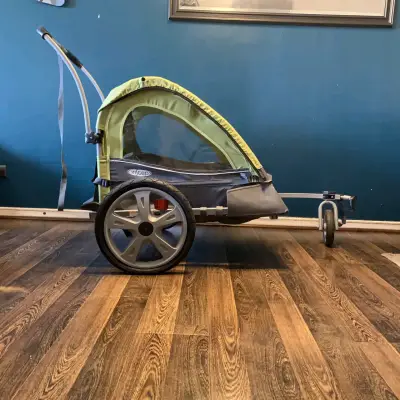 Carrito remolque para bicicleta - miniatura 1
