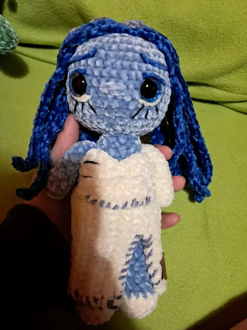 Amigurumi Emily (El cadáver de la novia)