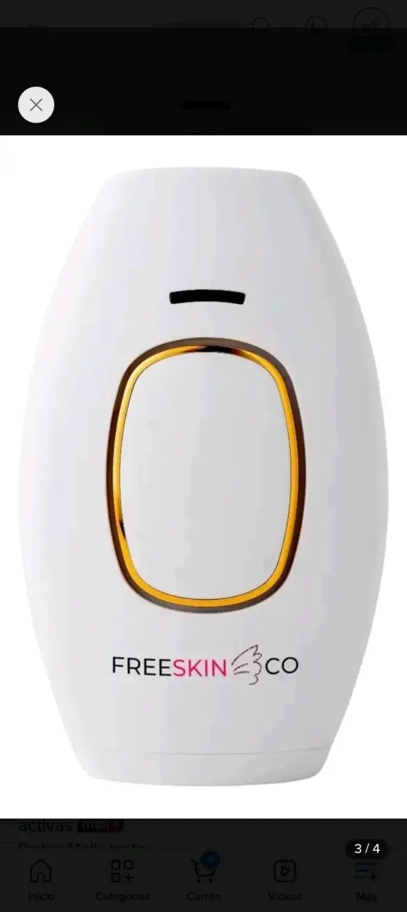 Depiladora Laser IPL FreeSkin Co blanca - 2