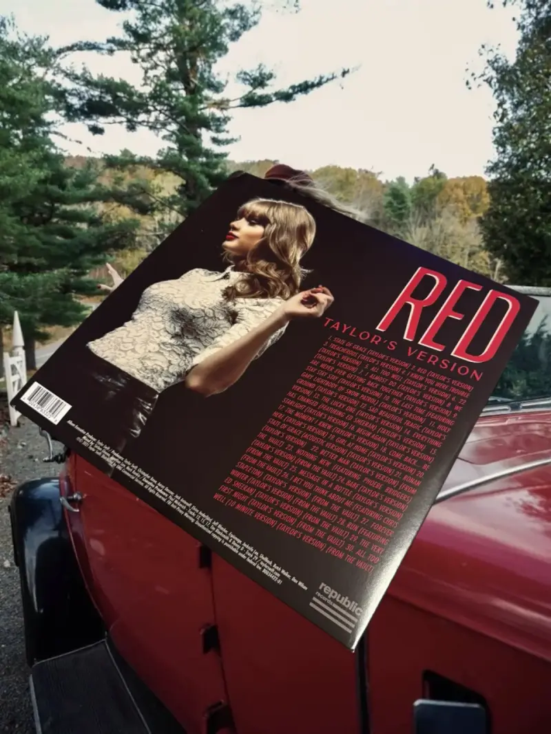 Vinilo Taylor Swift Red T.V. - 3