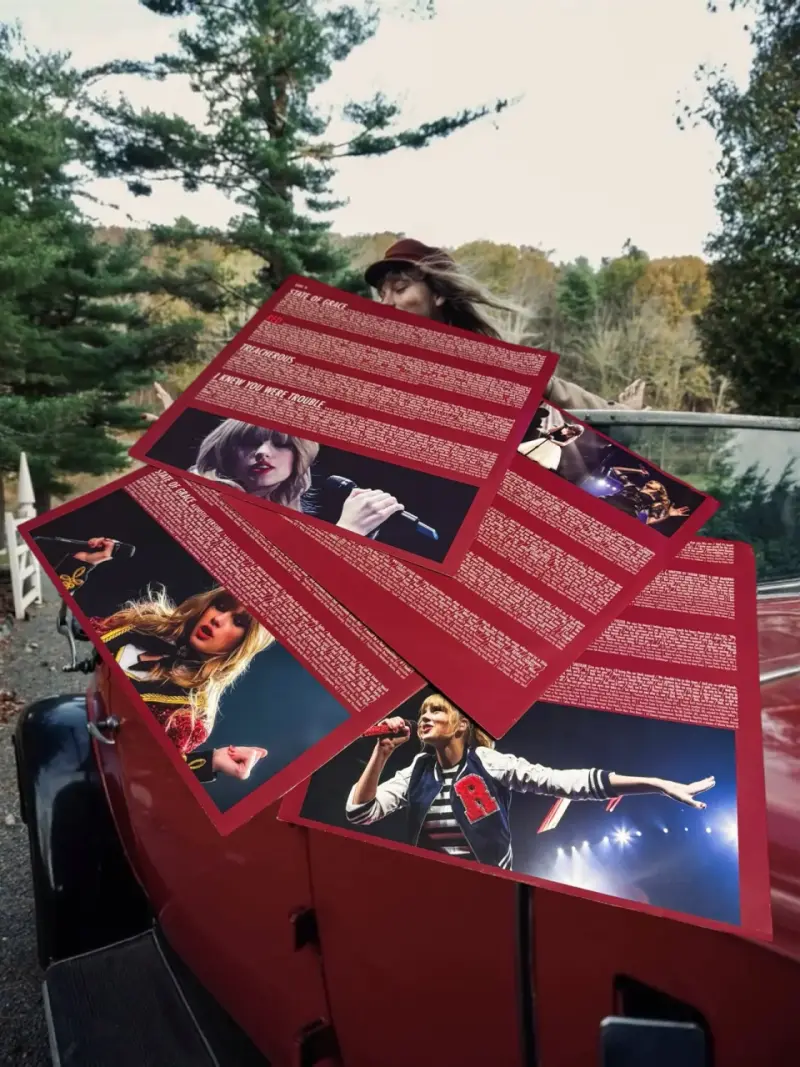 Vinilo Taylor Swift Red T.V. - 4