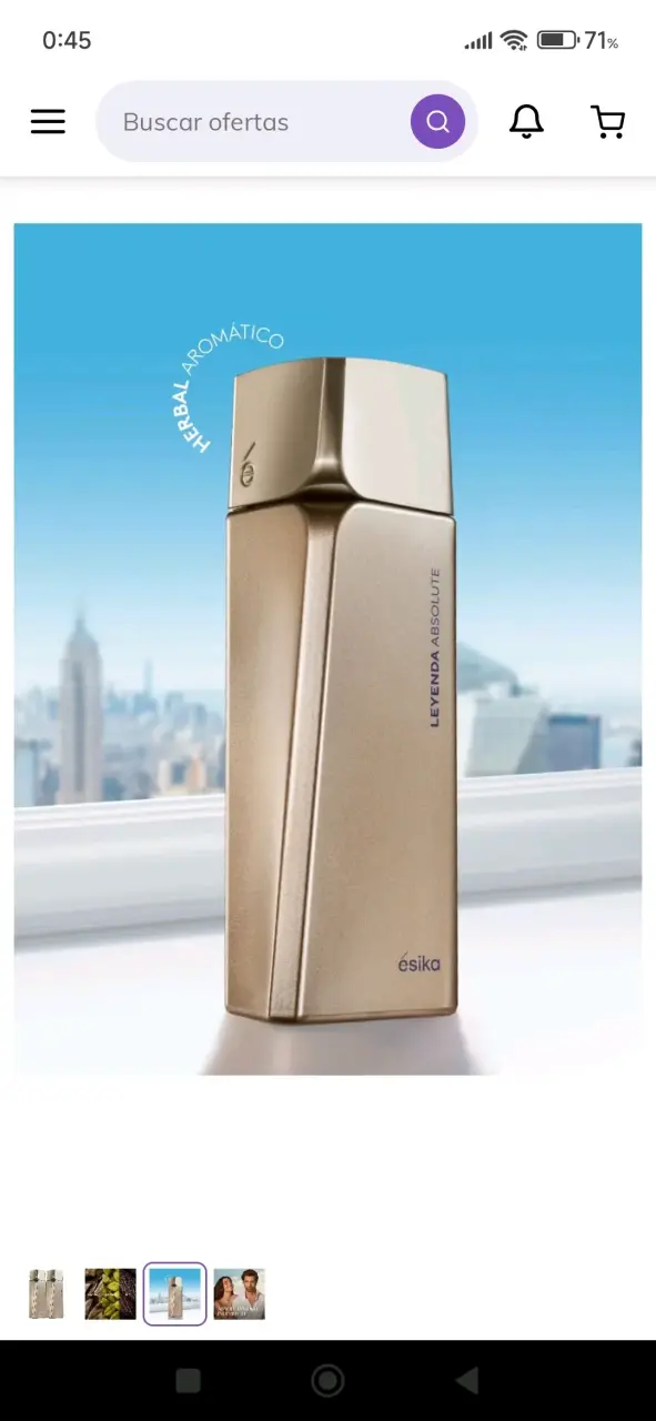 Perfume Ésika Leyenda Absolute