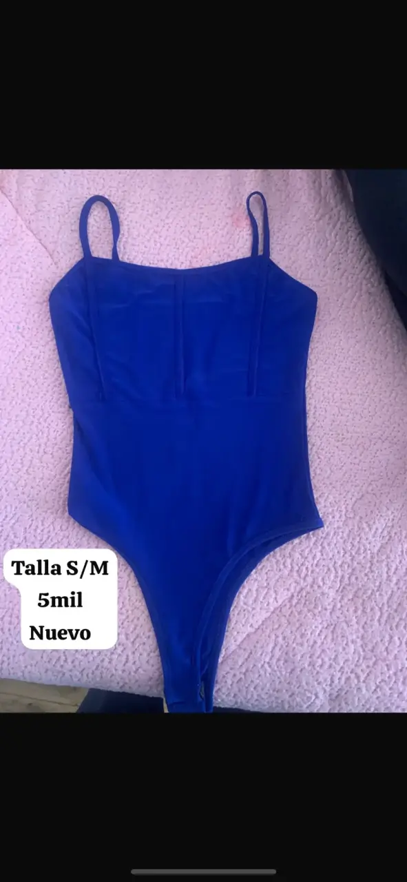 Body azul talla S/M nuevo