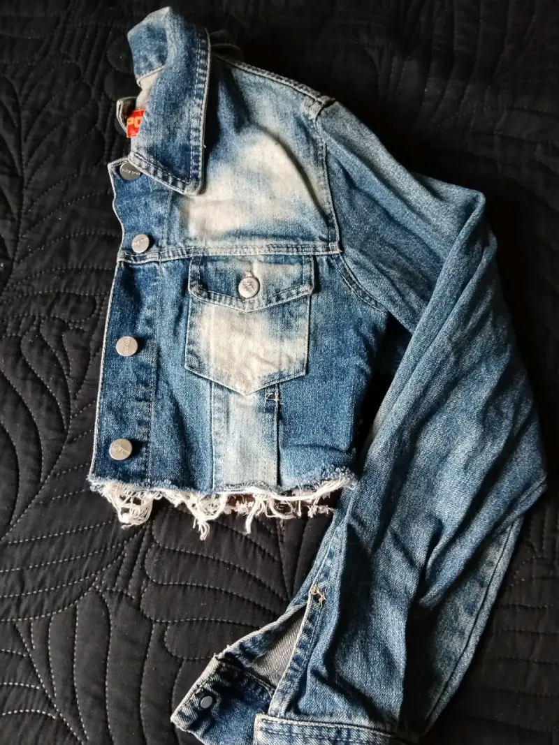 Chaqueta corta de mezclilla - 3