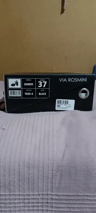 Zapatos plataforma negros Via Rosmini - miniatura 1