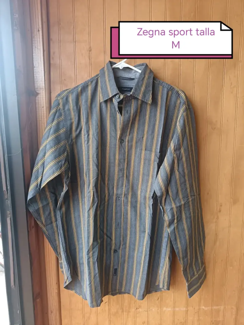 Camisa Zegna rayada talla M - 1