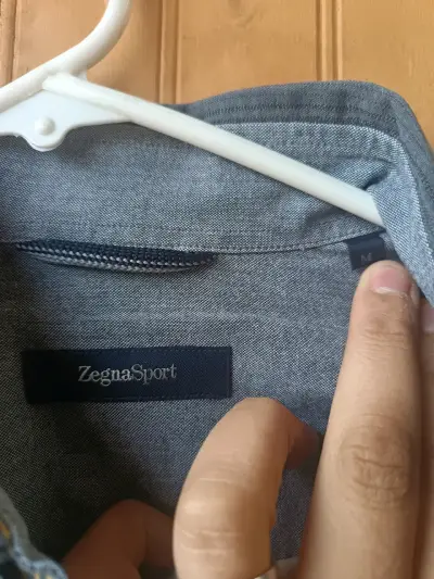 Camisa Zegna rayada talla M - miniatura 2