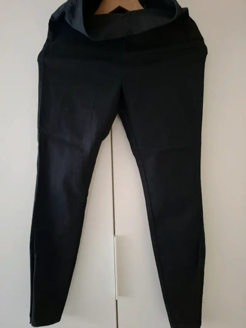 Pantalones negros de mujer HYM