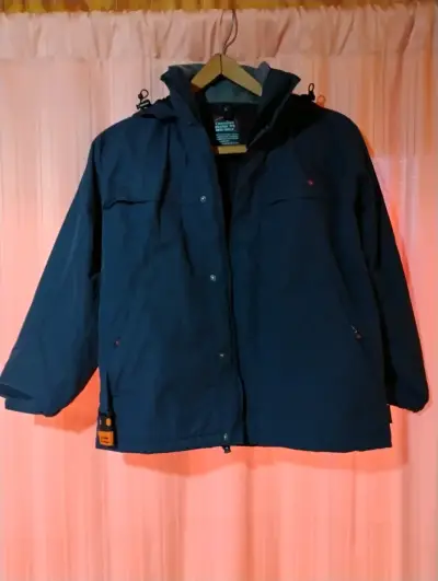 Parka azul Impermeable Canadian - miniatura 1