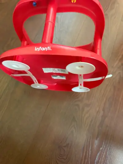 Asiento para bañera rojo INFANTI - miniatura 2