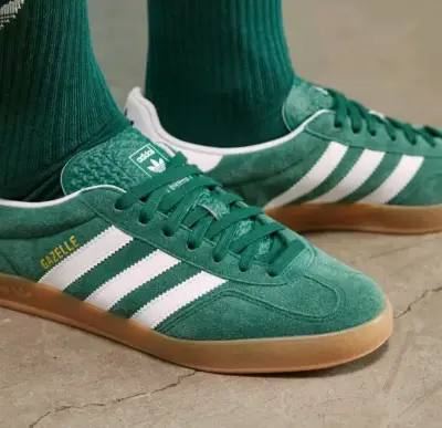 Zapatillas Adidas Gazelle Verde - miniatura 1