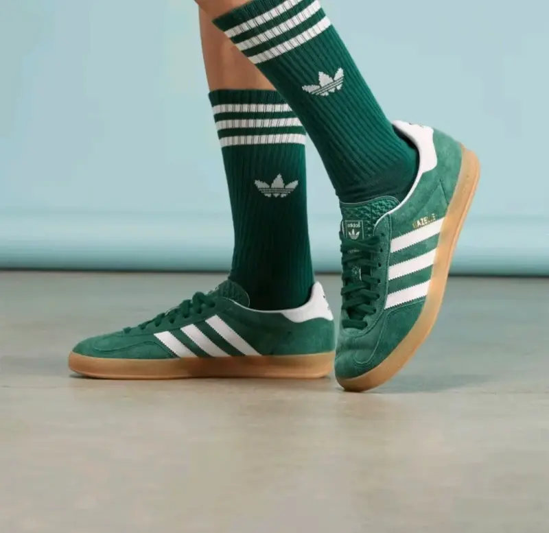 Zapatillas Adidas Gazelle Verde - 4