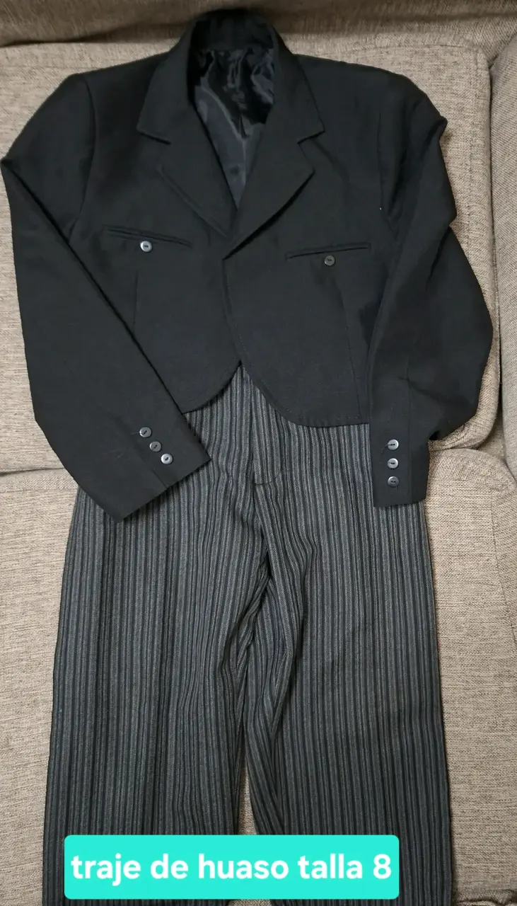 Ropa de huaso talla 8 - 3