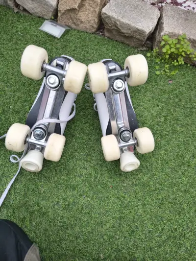 Patines fila blancos usados - miniatura 2