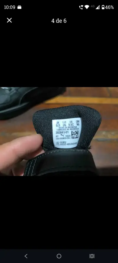 Zapatillas Puma negras infantiles - miniatura 2