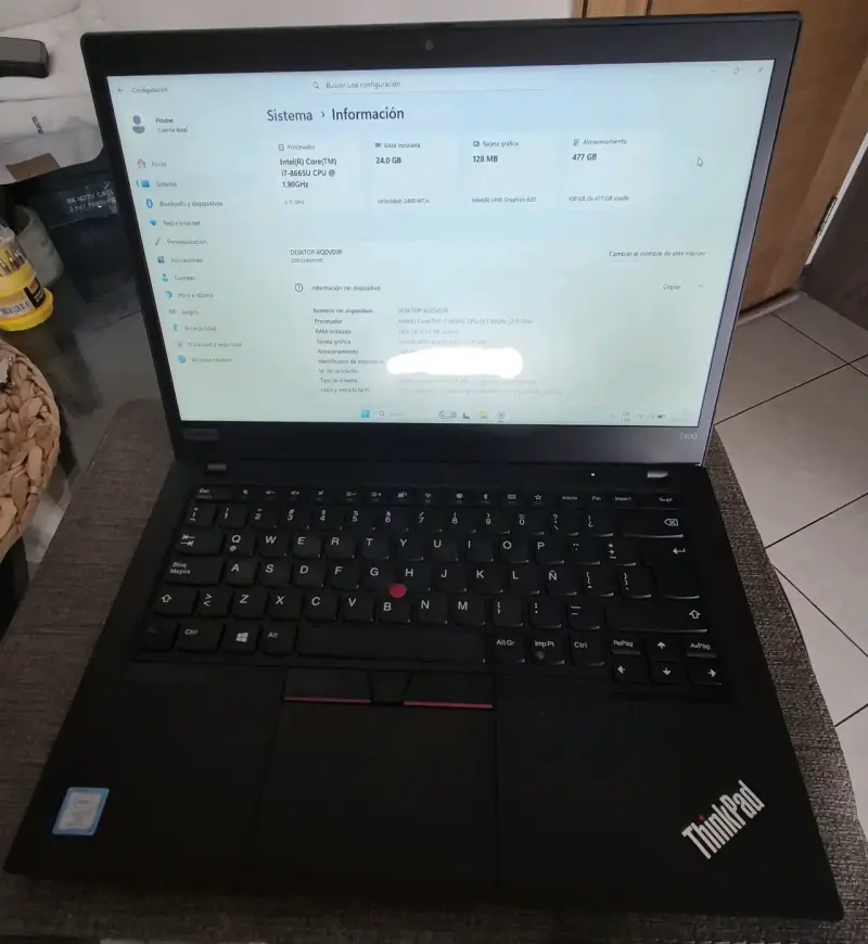 Notebook Lenovo 24GB RAM - 2