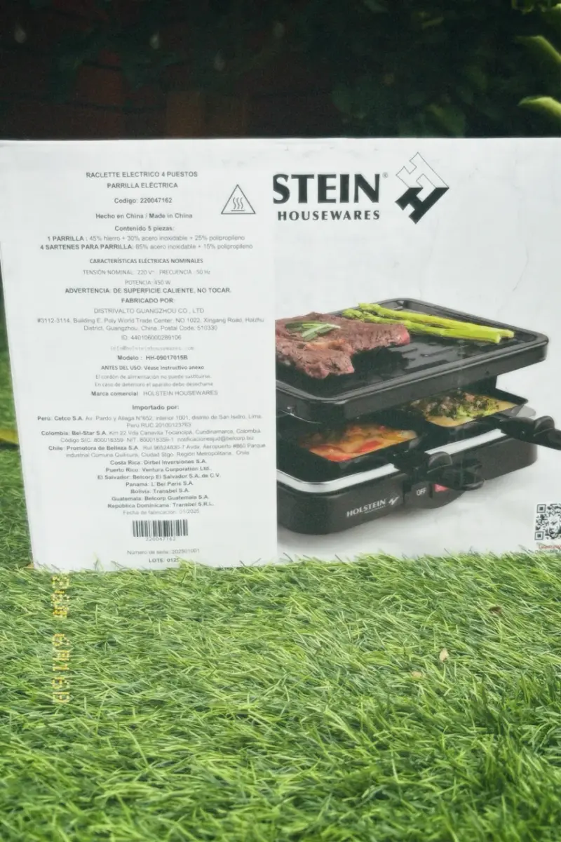 Parrilla Raclette Holstein 4 puestos - 2