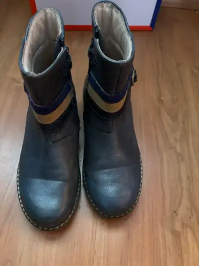 Botines de niña azul - miniatura 3