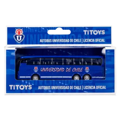 Autobús metalico UNIVERSIDAD DE CHILE - miniatura 1