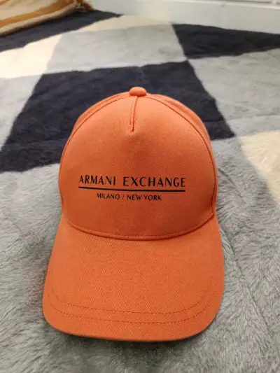 Gorra Armani Exchange naranja - miniatura 1