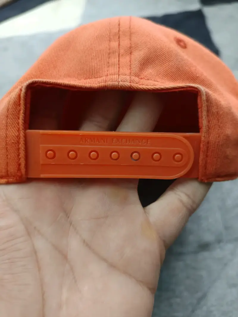 Gorra Armani Exchange naranja - 3