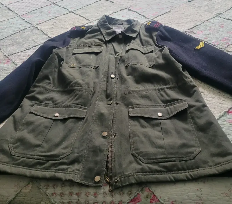 Chaqueta de hombre estilo militar - 1