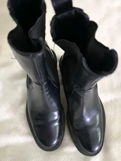 Botines negros con plataforma - miniatura 5