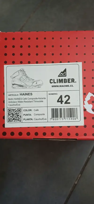 Botas seguridad Climber café - miniatura 2