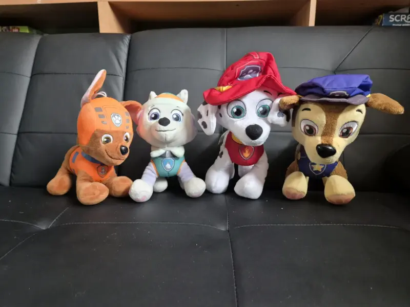 Set de peluches infantiles Paw Patrol