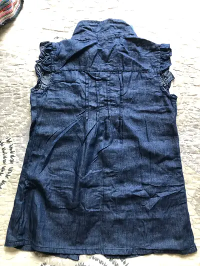 Blusa denim talla 8 - miniatura 3