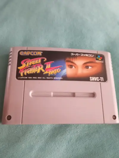 Street Fighter II Turbo - Super Famicom / SNES (Or - miniatura 1