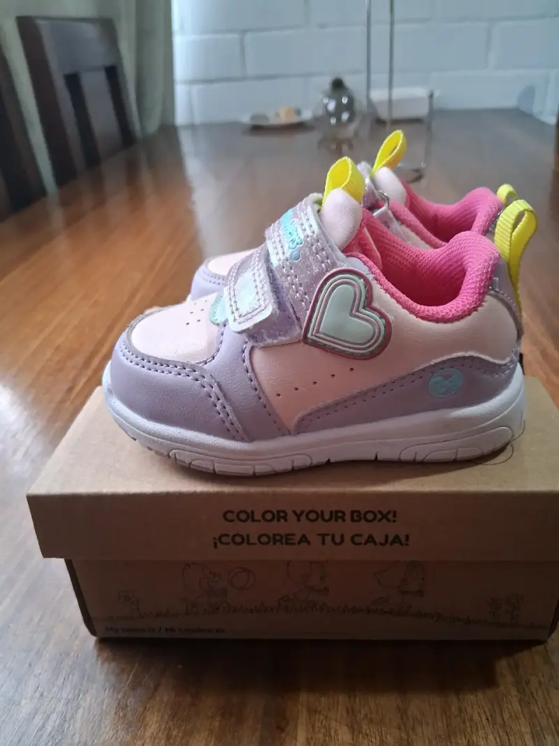 Zapatillas Bubblegummers rosadas - 3