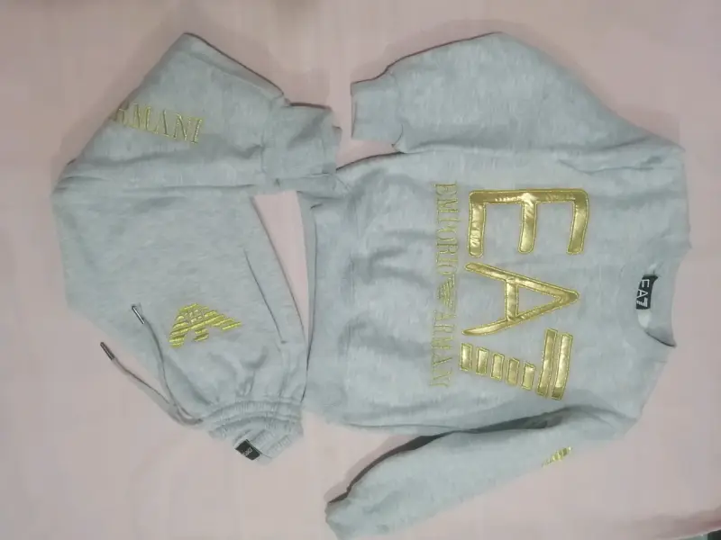 Conjunto deportivo gris EA7 - 1