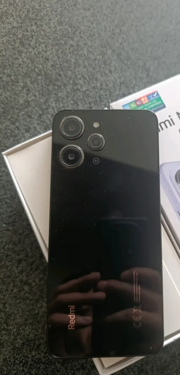 Smartphone Xiaomi Redmi12 negro - 1
