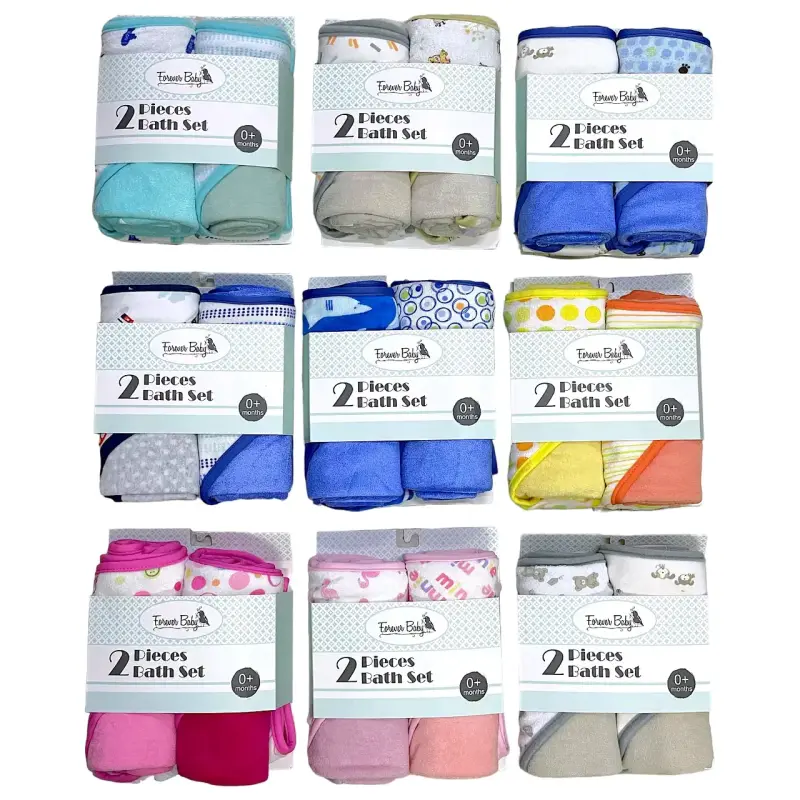 Set de baño para bebé 2 piezas - 1