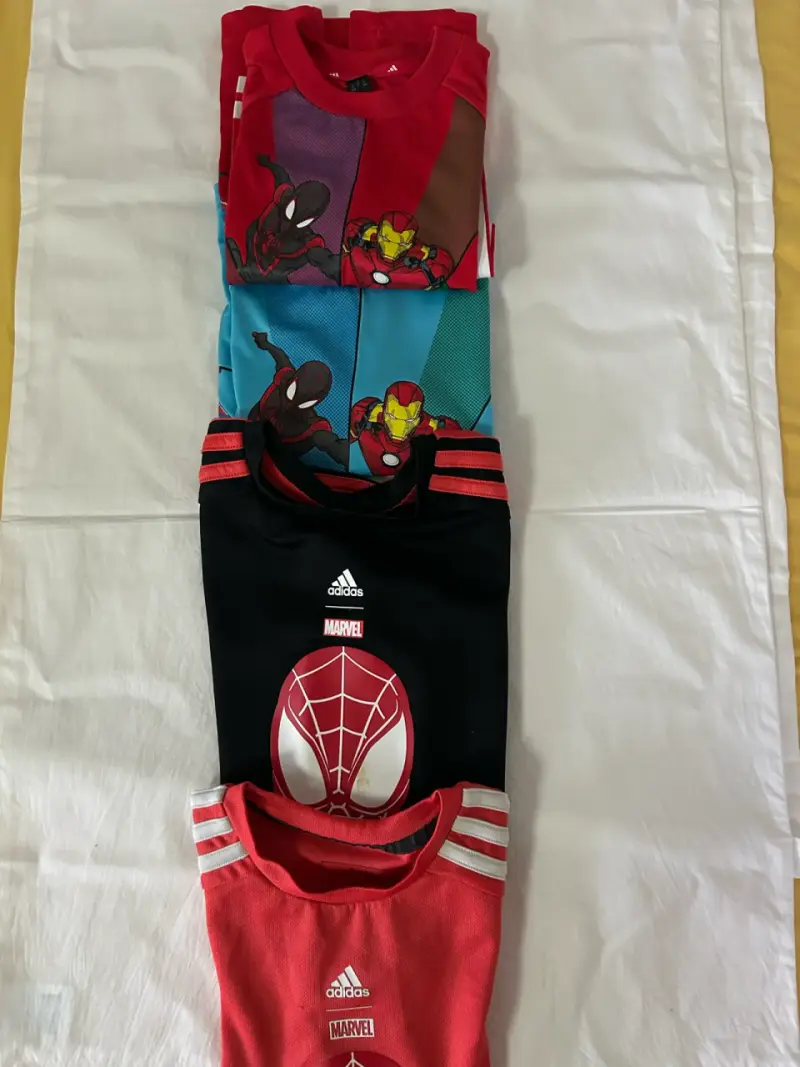 Conjunto de poleras Spiderman Adidas - 4