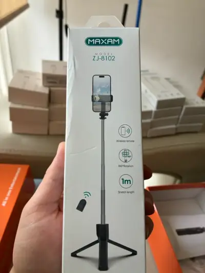 Trípode selfie Maxam ZJ-8102 - miniatura 1