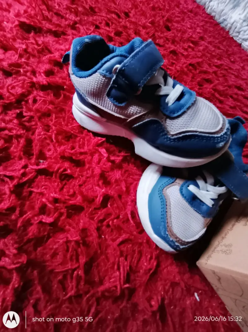Zapatillas deportivas niño azul - 1