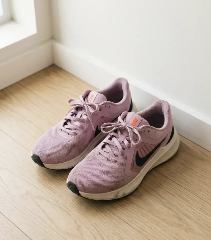 Zapatillas deportivas rosadas Nike - 1