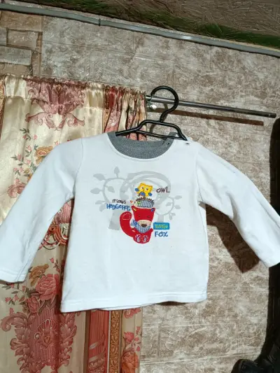 Chaleco sin mangas rojo infantil - miniatura 3