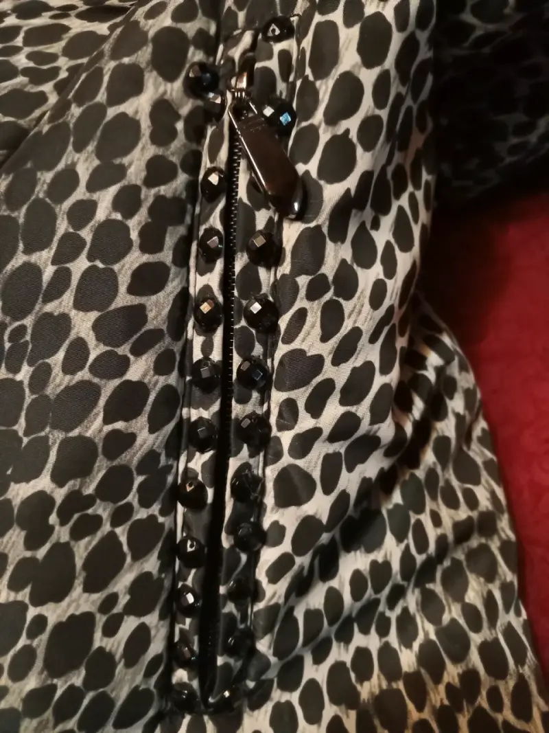 Abrigo estampado de invierno - 4
