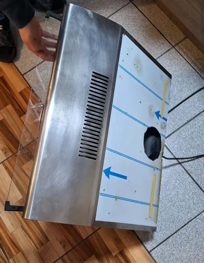 Extractor de cocina metálico - 4