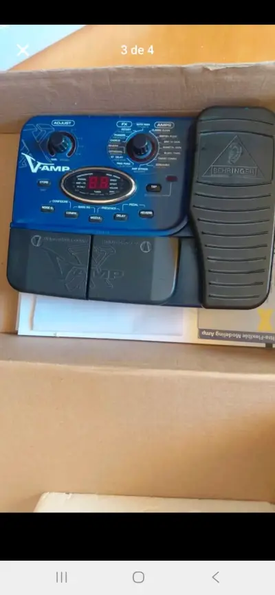 Pedalera Behringer V-Amp X - miniatura 3