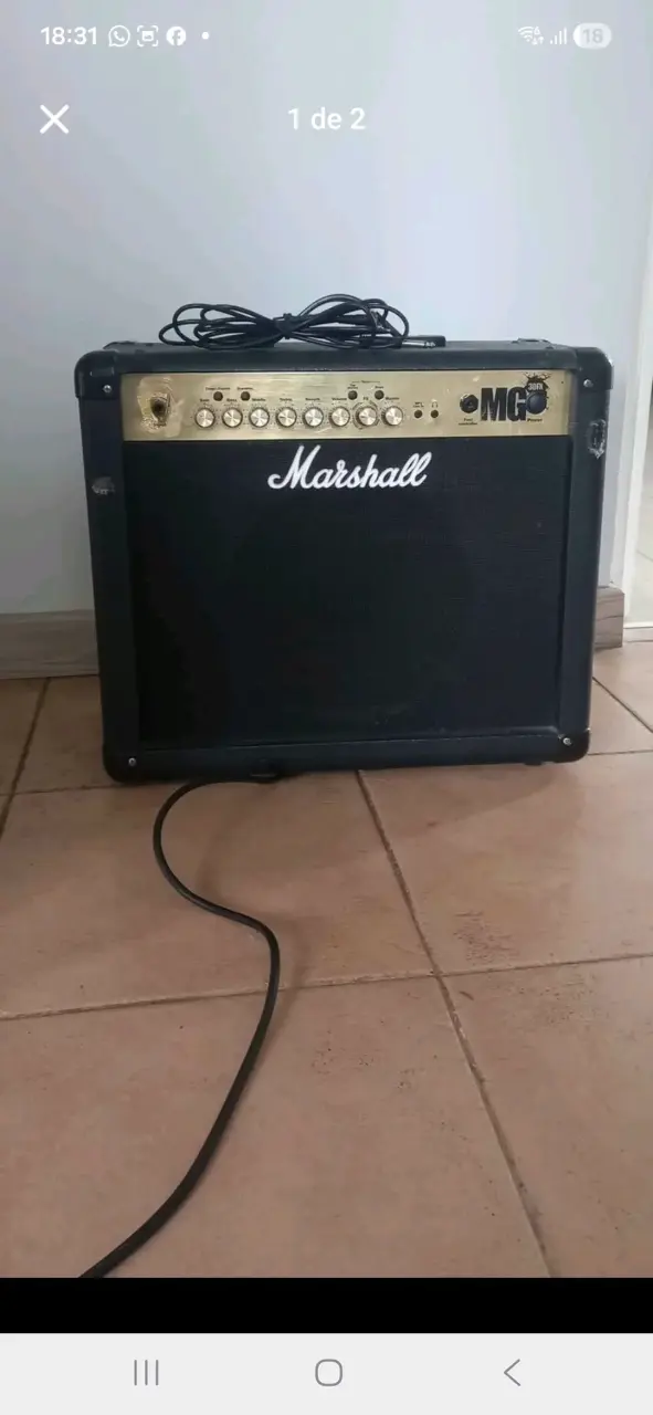 Amplificador Marshall MG30R - 1