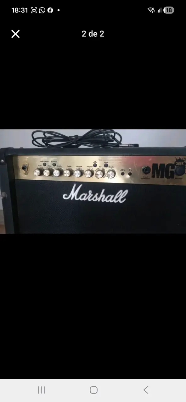 Amplificador Marshall MG30R - 2